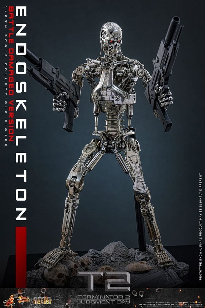 Terminator 2: Judgment Day Action Figure 1/6 Endoskeleton... | Planet ...