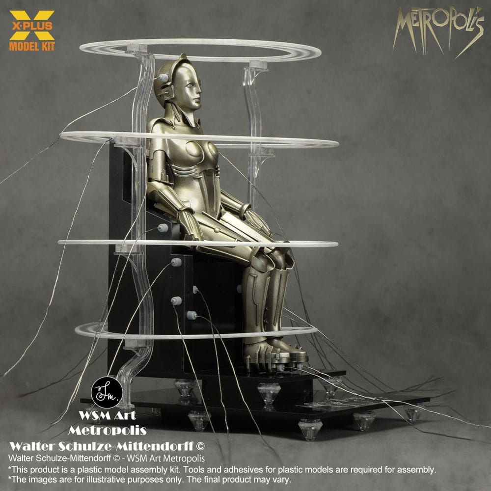 Metropolis Plastic Model Kit 1/8 Maschinenmensch Seated V... | Planet ...