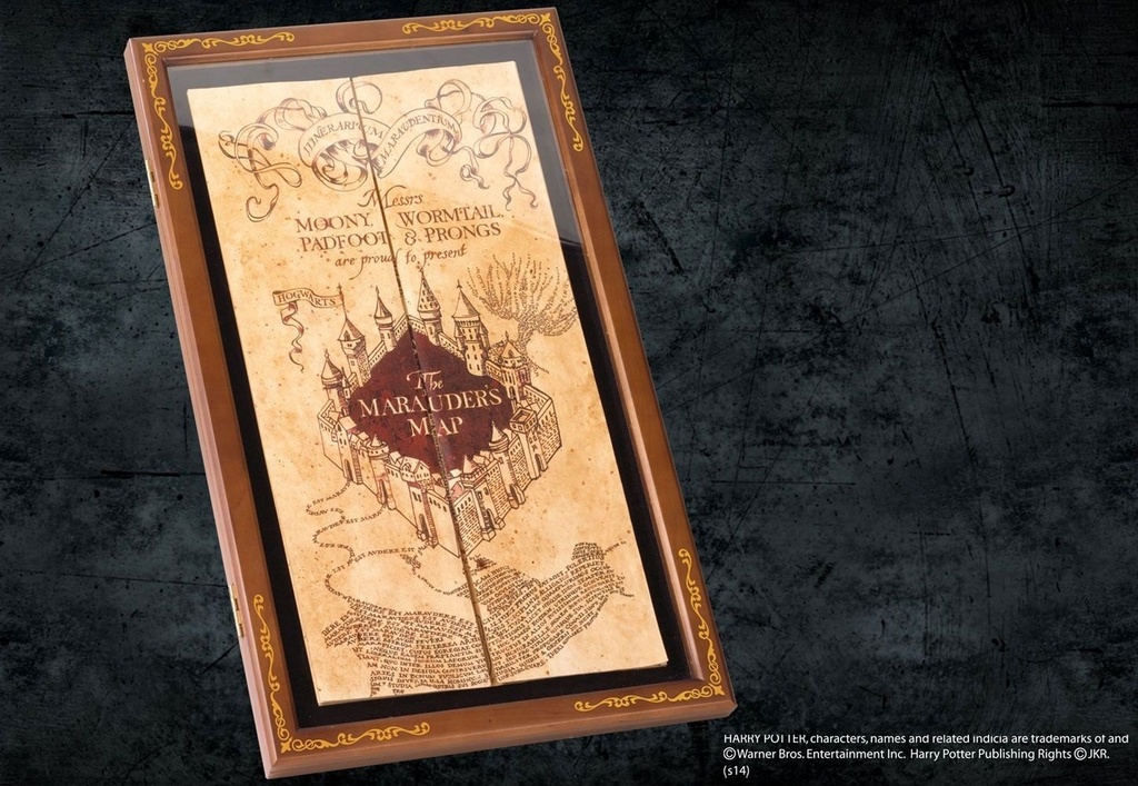 Harry Potter Marauders Map Display Case | Planet Fantasy