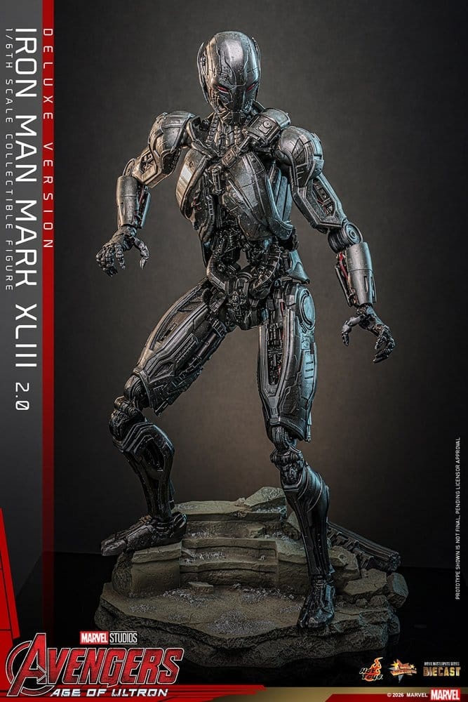 Marvel Iron Man Ultron Figur – 15,2 Cm Mit Iron Monger Kopf