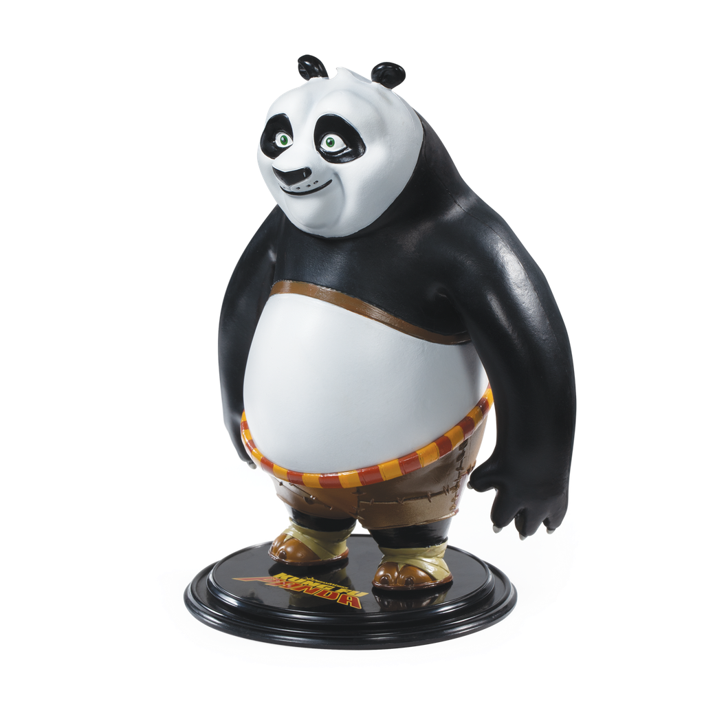 Figurine BendyFigs Kung Fu Panda Po – PVC 15 Cm – Collection Officielle Noble – Dès 7 Ans