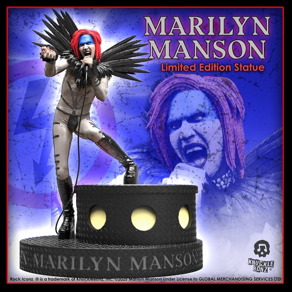 Marilyn Manson Rock Iconz Statuette Marilyn Manson II 24 cm | Planet ...