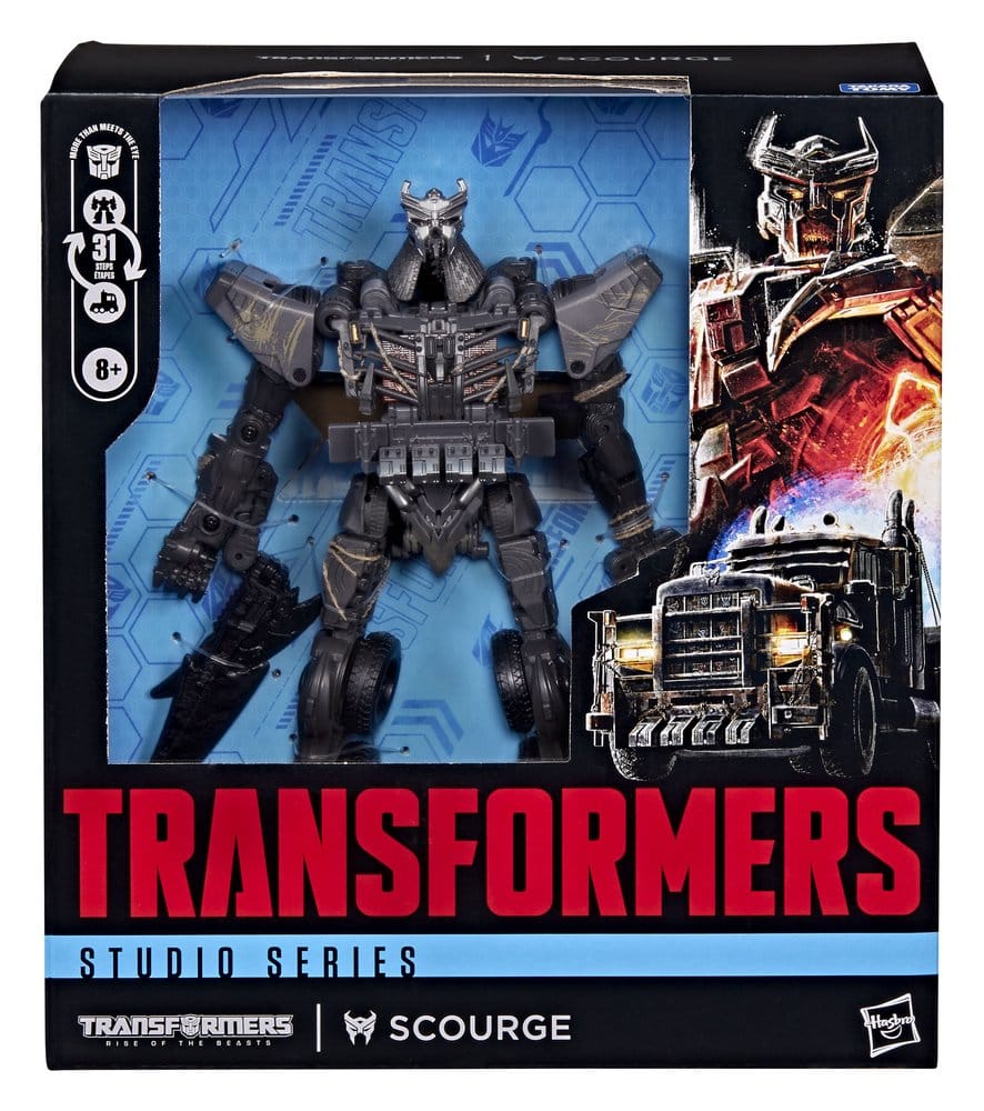 Transformers: Rise of The Beasts, Beast Alliance, Pack de 2 Figurines Beast Combiners Optimus Prime, dès 6 Ans, 12,5 cm