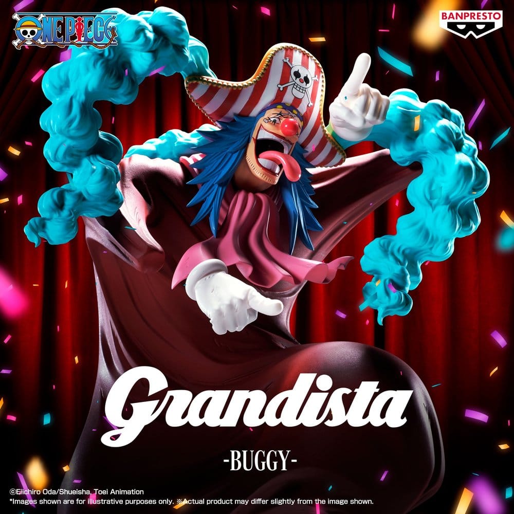 One Piece Grandista figurine PVC Buggy 25 cm | Planet Fantasy