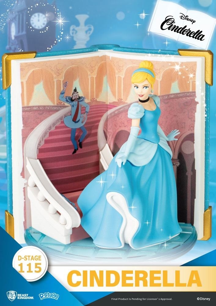 Disney Book Series D-Stage PVC Diorama Cinderella 13 cm... | Planet Fantasy