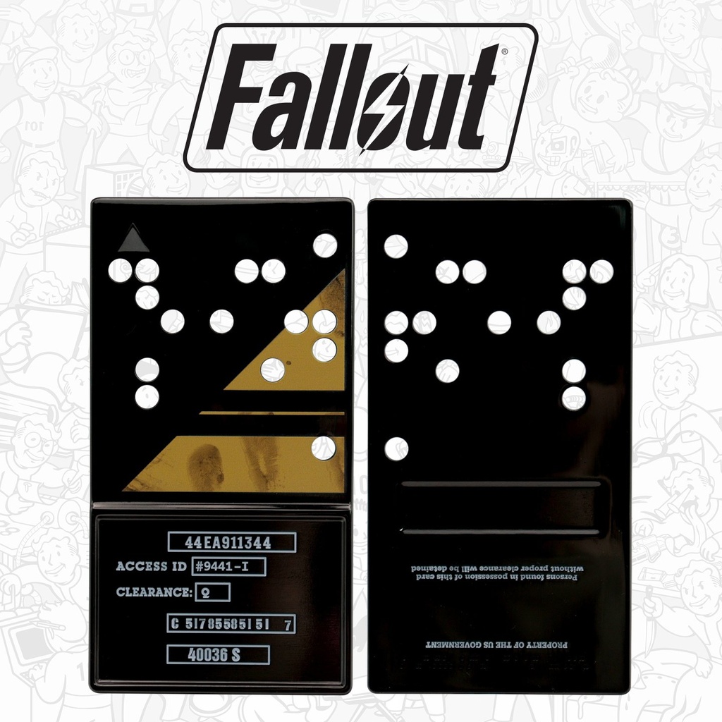 Fallout Eternal Replica Nuclear Keycard Limited Edition... | Planet Fantasy