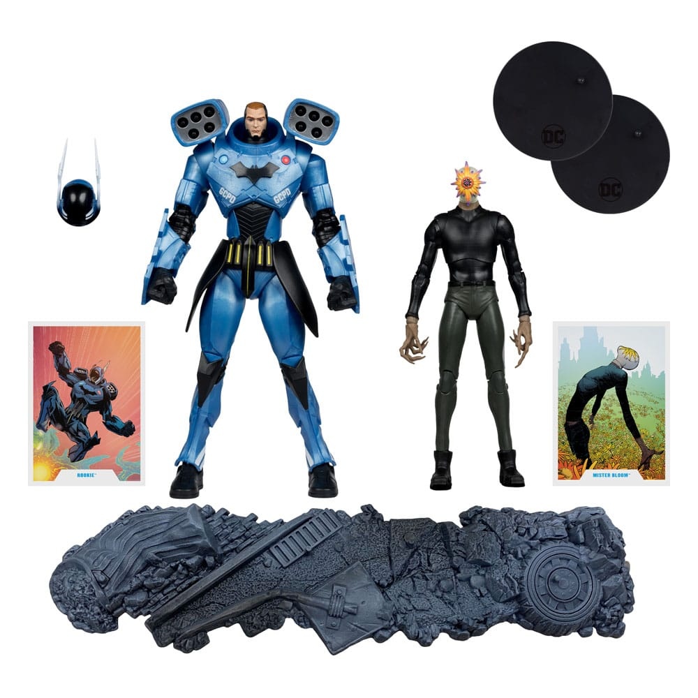 DC Multiverse Action Figure 2-Pack Rookie & Mr. Bloom (Ba... | Planet ...