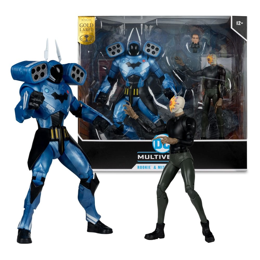 DC Multiverse Action Figure 2-Pack Rookie & Mr. Bloom (Ba... | Planet ...