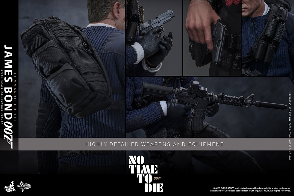 No Time To Die Action Figure 1/6 James Bond (Commando Out... | Planet ...