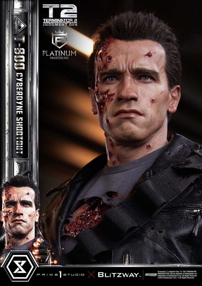 Terminator 2 Platimum Masterline Series Statue 1/3 T-800 ... | Planet ...