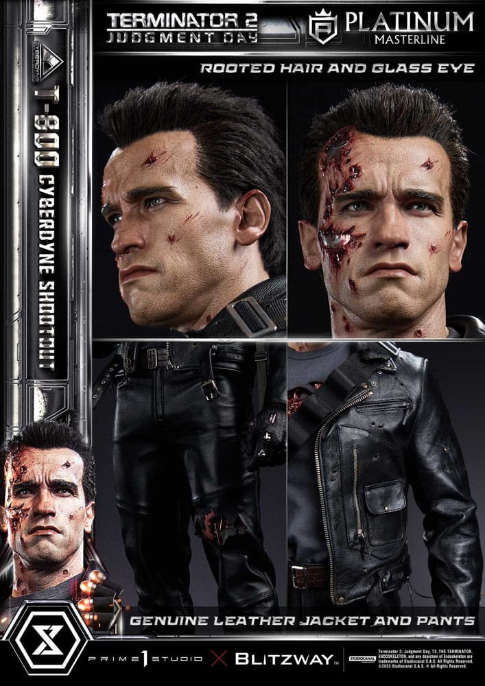 Terminator 2 Platimum Masterline Series Statue 1/3 T-800 ... | Planet ...