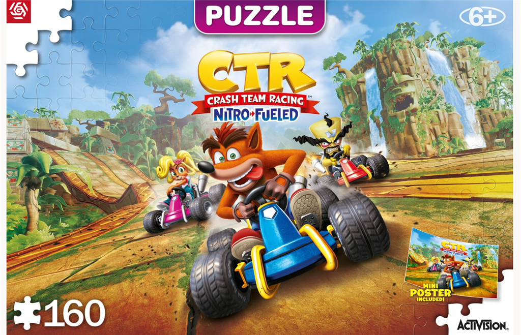 Crash Team Racing Nitro Fueled Puzzel (160 stukken) | Planet Fantasy
