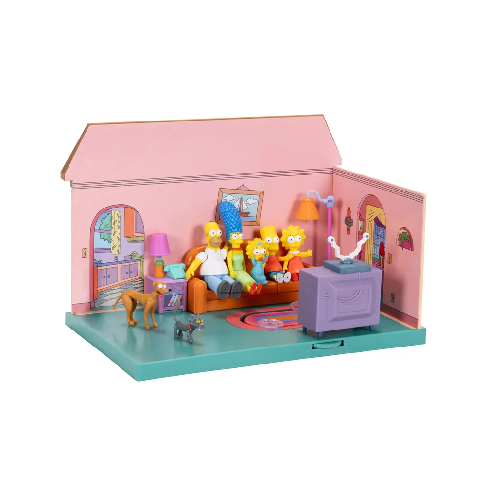 The Simpsons Living Room Playset | Planet Fantasy